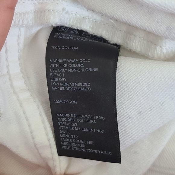 Nwt BDG‎ High-Rise Stairway Jean White Rhinestone - Picture 9 of 10